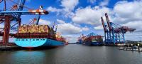 German port workers begin 24-hour warning strike at six ports