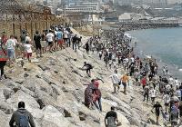 Ceuta receives 191 per cent more migrants, not including the 80,000 who crossed at the end of July
