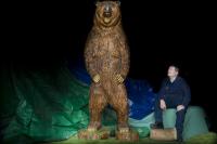Music festival goes ape with giant sculptures