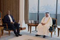 Finance minister meets foreign minister of Bangladesh, finance minister of Grenada