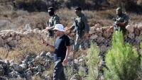 Israeli settler extremist confronts Palestinian-American at his besieged West Bank home