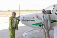 Delta State dedicates agricultural aviation simulator, names aircraft in honor of Sen. Cindy Hyde-Smith