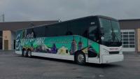 Bailey Coach bus wrap promotes York County tourism