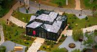 contemporary orangery reimagines ancient botanical mythology of hecate’s garden