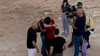 Palestinian-American reunites with family amid Qusra home siege
