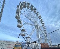 Can you get tired of a great view? Two Riders Forgotten on Reykjavík Ferris Wheel