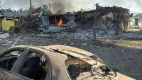 Russia missile attack kills 10 in Ukraine hours after Moscow warned of 'consequences' for Britain as UK drones used by Kyiv