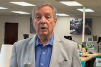 Durbin: Trump is playing politics with disaster aid