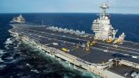 Why The Ford Class Carrier’s Island Superstructure Is Located So Far Back