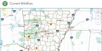 Arkansas launches real-time dashboard to track wildfires