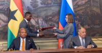 Russia points finger at France over terror in West Africa, as it gains the endorsement of Africa’s largest gold-producing nation