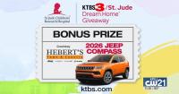 Act fast: KTBS 3 St. Jude Dream Home tickets offer chance at house, Jeep Compass, more
