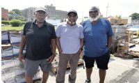 SCL4 Returning Citizens help with distribution at community food giveaways