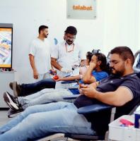 talabat hosts employee blood donation drive