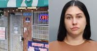 A Cuban woman is arrested after a serious incident with a co-worker in Miami