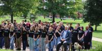 Justice visits West Virginia State University in support of the HBCU Arts Act