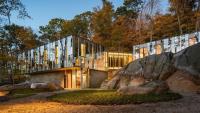 Dramatic Mirror House Designed To Reflect Its Natural Surroundings Is Listed for $15 Million in Star-Studded Enclave of Pound Ridge