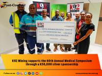 K92 Mining supports the 60th Annual Medical Symposium through a K50,000 silver sponsorship