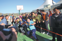 Construction projects strengthen bonds of Chinese-Mongolian friendships