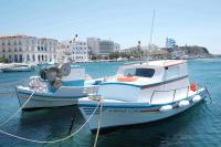 This Greek island is just 20 minutes from Mykonos — but it offers a quieter escape and stunning beaches