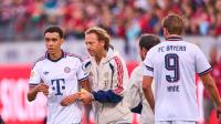 Jamal Musiala collapses on pitch AGAIN just days after scary Bayern Munich incident