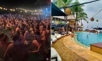 Famous Bali beach club Finns owned by former AFL player is blasted after footage emerged of 'disgusting' pool party