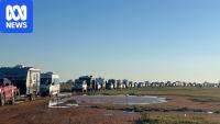 Some ticket holders turned away from 'saturated' outback music festival site