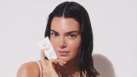 Kendall Jenner looks sensational as she poses in revealing white sportswear for beauty campaign