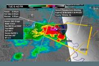 West Alabama Faces Severe Thunderstorm Warning Near Greene and Sumter Counties as Storms Tower 40000 Feet and Push South Toward the Gulf Coast