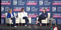 Michigan senator visits St. Louis as a national tour looks to reach Midwest voters