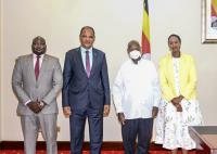 President Museveni Bids Farewell To Outgoing Sudanese Ambassador