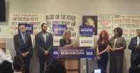 Benson shows off Black support with Detroit event