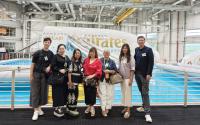 Emirates takes Singapore trade behind the scenes