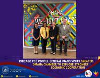 Chicago PCG Consul General Diano visits greater Ohama Chamber to explore stronger economic cooperation