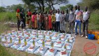 Hunger-stricken families in Lafon receive emergency food aid