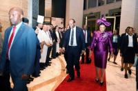 King arrives in Malaysia