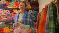 INSPIRE: Textile artist blends passions for history and sewing to breathe new life into woollen blankets