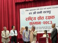 NWCF Hosts 92nd Pani Satsang, Honors Late Dilip Mahato with National Resource Protector Award