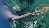 Scientists tracked a massive ocean whirlpool for 49 days, watching it carry Congo River water 124 miles off the coast
