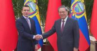Chinese premier meets Ecuadorian president