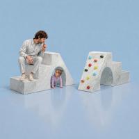 studio lievito turns waste marble into modular, urban micro-architectural furniture