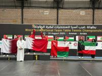 Oman Table Tennis Teams impress at West Asia Championships in Jordan