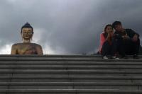 Sri Lanka unearths golden Buddha statues in ancient capital