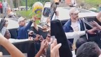 WATCH: Public Outcry in Colombia as President Tosses Branded Footballs to Earthquake Survivors