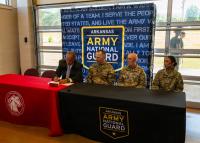 Arkansas National Guard Signs Agreement With UA Cossatot