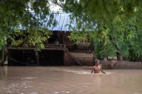 Myanmar military airstrikes kill at least two civilians in flood-hit Sagaing