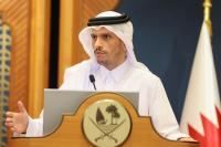 Qatari PM meets Hamas delegation, calls for halt to Israeli aggression in Gaza
