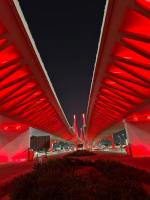 Qatar marks World Humanitarian Day with red illumination