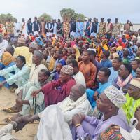 Gov Buni visits Nigerian refugees in Chad