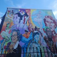 Mural Arts Philadelphia dedicates mural featuring legendary black dancers and instructors